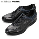 マドラスウォーク madras Walk メンズ ゴアテックス カジュアルシューズ ビジネス MW7700 BLACK/NAVY 防水透湿 通勤 雨 MADMW7700BLANAV
