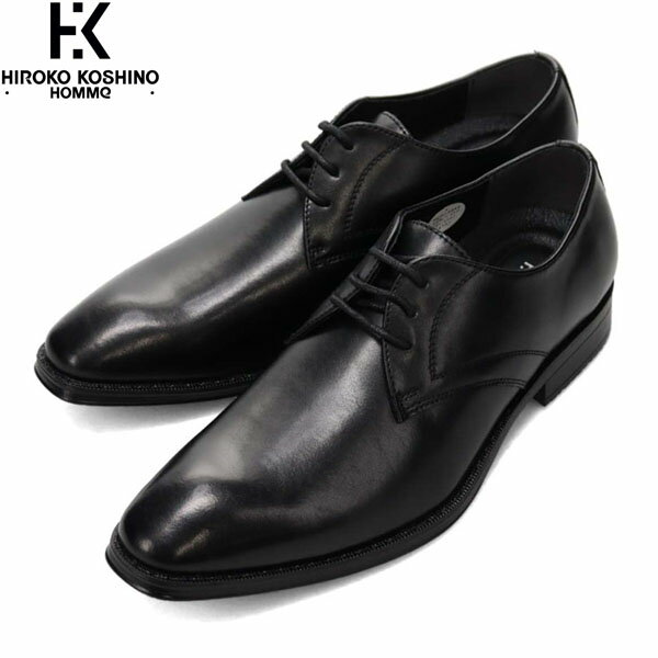 HIROKO KOSHINO HOMME �ҥ��������� ���� ��� �ӥ��ͥ����塼�� �ɥ쥹���塼�� �׷� HR7009 BLACK �̶� �ɿ� �ޥɥ饹 m...