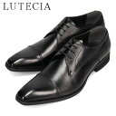 ルーテシア LUTECIA メンズ ビジネスシューズ 革靴 ドレスシューズ LU7808 BLACK 黒 ロングノーズ マドラス madras LUTLU7808BLA