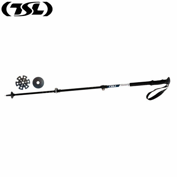 TSL ティーエスエル ノルディックウォーキングポール Hiking Alu 3 Cross 78-135cm TSLPFBHA3ST