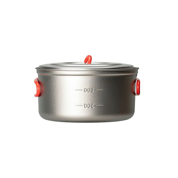 ギークのエバニュー EVERNEW ECA533 Ti U.L. Pot 900 チタン クッカー 900ml 日本製 EVNECA533｜アングル2