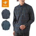 tHbNXt@C[ Foxfire Y Vc  TSW`FbNVc TS Melange Check Shirt N FOX5112315