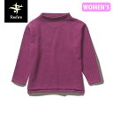 セール フォックスファイヤー Foxfire レディース トップス 七分袖 Tシャツ カットソー サーマルキルトボトルネック7/S Thermal Quilt Bottle-neck 7/S パープル T-FOX8115392093(4)