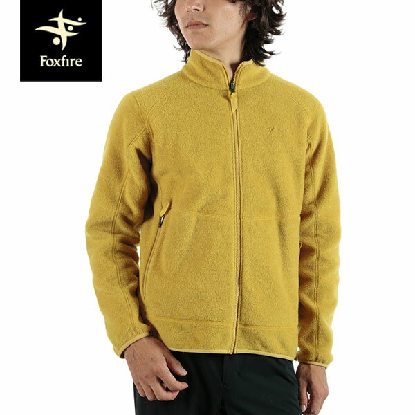 フォックスファイヤー Foxfire メンズ フリースジャケットサーマルセーブルフルZIP ゴールドイエロー(238) ユニットシステム対応 FOX5113325238