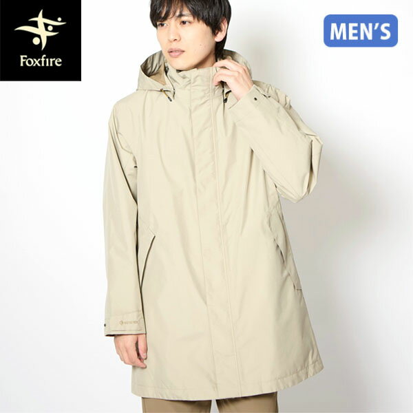フォックスファイヤー Foxfire メンズ ゴアテックス アウター ワイザーコート ダークグラナイトサンド(244) 防水透湿 アウトドア FOX5113564244