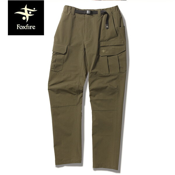 フォックスファイヤー Foxfire メンズ パンツ SCカーゴパンツ 防虫 UVカット オリーブ（070） FOX52144..