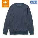 セール フォックスファイヤー Foxfire TSウールクルー TS Wool Crew メンズ Tシャツ クルーネック トップス メリノウール 抗菌防臭 キャンプ　ハイキング アウトドア おしゃれ ネイビー T-FOX5215269046