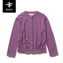 フォックスファイヤー Foxfire レディース カーディガン 羽織り PPウールジャカードカーディ PP Wool Jacqard Cardy 静電気防止 パープル(093) FOX8115374093(4)