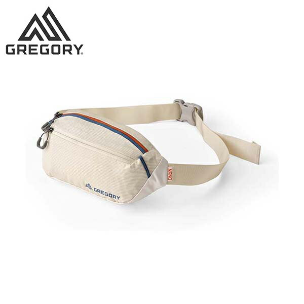 ナノウエストパックミニは、1.5インチの幅広のストラップが付いているので、着けていることを忘れてしまうほど快適です。必要なものだけを収納するには十分な容量です。・斜め掛けにもウエスト周りの着用にも対応できる安全なバックル開閉式で幅1.5インチの幅広ストラップ・内側にメッシュの仕切りポケットを備えた大型のジッパー式メインコンパートメント・前面にはジッパー式コンパートメント・キルト加工されたパッド入りバックパネル・リフレクター付きウェビングアタッチメントループ・専用のコンフォートグリップ成形ジッパープル仕様サイズ：Onesize素材：ナイロン40%、ポリエステル60%寸法：14.0×29.0×8.0 cm GREGORY/グレゴリーとは 1977年の創業以来、途切れることのないパックデザインの情熱、妥協なき品質の追及、そして背負い心地への徹底したこだわりを、バックパックに込めてきたアメリカ生まれのアウトドアブランド「GREGORY（グレゴリー）」。グレゴリーは、30年に渡る冒険を通して一つ一つの製品に織り込んできた。革新的なアイデア、人間工学に基づいたパックデザイン、最高品質へのこだわり、そしてその情熱は冷めることなく、開発初期より今日に至るまで最新のパック開発に反映されている。 今もなお、創業者「ウェイン・グレゴリー」は、様々な使用状況下におけるユーザーたちの意見により、その創作意欲をかきたて、新たな開発に取り組んでいる。バックパックにおける快適な背負い心地、フィット感、耐久性、機能性を常に追求し、進化を与え続け、それを背負う皆を驚かせ続けている。 ※メーカーやモデル等によりサイズ感は異なります。サイズは目安としてお考えください。 ※写真の色と実際の商品の色は多少異なる場合がございます。 ※商品画像はメーカー提供のサンプル画像です。 製品仕様・デザインは改良のため予告なく変更される場合がありますのでご了承ください。 正規品 未使用新品 当店のブランド商品は全て本物です。安心してショッピングをお楽しみください。