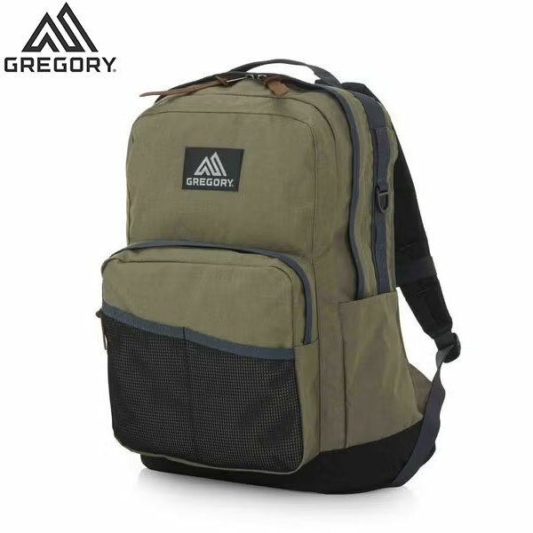 キャンパスデイはキャンパスでの楽しい一日を過ごすために必要な機能と容量を備えています。キャンパスライフに必要なものをたくさん詰め込んでも心配ありません。なぜならこのバッグパックにはグレゴリー特製の快適なショルダーハーネスがついているからです。 ジッパー開閉のメインコンパートメント ジッパー付フロントポケット、内部にオーガナイザーとキーフォブ付き フロントにメッシュのオープンポケット 内部にジッパー付きメッシュポケットとオープンスリーブポケット グレゴリーの特徴である耐久性の高いEVAショルダーハーネス 両サイドのボトルポケット 片側にアタッチメント用のデイジーチェーンとDリング メッシュポケット×1、スリーブポケット×1 SPECS ワンサイズ 容量：30L 重量：675g サイズ：37W×47H×17Dcm FEATURES トップハンドル スターナムストラップ ノートPC収納可 GREGORY/グレゴリーとは 1977年の創業以来、途切れることのないパックデザインの情熱、妥協なき品質の追及、そして背負い心地への徹底したこだわりを、バックパックに込めてきたアメリカ生まれのアウトドアブランド「GREGORY（グレゴリー）」。グレゴリーは、30年に渡る冒険を通して一つ一つの製品に織り込んできた。革新的なアイデア、人間工学に基づいたパックデザイン、最高品質へのこだわり、そしてその情熱は冷めることなく、開発初期より今日に至るまで最新のパック開発に反映されている。 今もなお、創業者「ウェイン・グレゴリー」は、様々な使用状況下におけるユーザーたちの意見により、その創作意欲をかきたて、新たな開発に取り組んでいる。バックパックにおける快適な背負い心地、フィット感、耐久性、機能性を常に追求し、進化を与え続け、それを背負う皆を驚かせ続けている。 ※メーカーやモデル等によりサイズ感は異なります。サイズは目安としてお考えください。 ※写真の色と実際の商品の色は多少異なる場合がございます。 ※商品画像はメーカー提供のサンプル画像です。 製品仕様・デザインは改良のため予告なく変更される場合がありますのでご了承ください。 正規品 未使用新品 当店のブランド商品は全て本物です。安心してショッピングをお楽しみください。