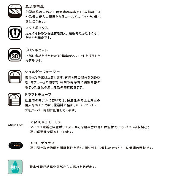 イスカ ISUKA 寝袋 シュラフ アルファライト700X ブラウン マミー型 春夏秋冬 キャンプ 登山 アウトドア 111803 ISU111803 geak-10102627 ギーク サンプル画像3