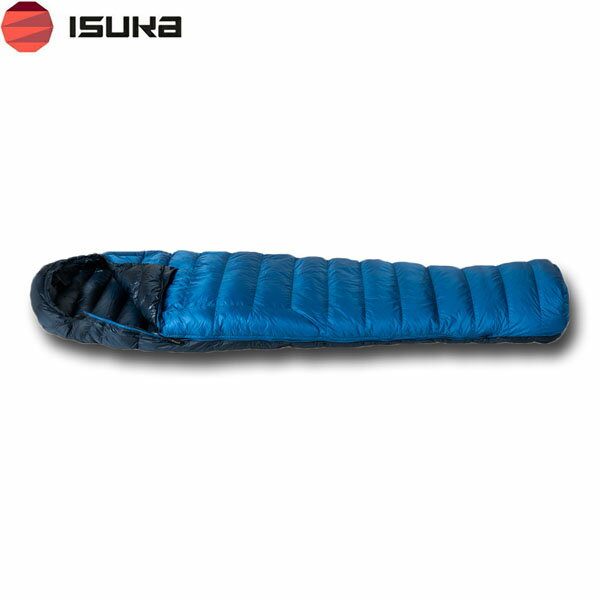 イスカ ISUKA 寝袋 シュラフ エア ドライト 290 ブルーストーン マミー型 夏 春 秋 キャンプ 登山 テン..