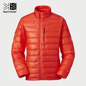 カリマー karrimor メンズ アウター ダウンジャケット ウルトラ フェザー ジャケット K.Orange 101427 登山 トレッキング コンパクト 軽量 KAR1014270930