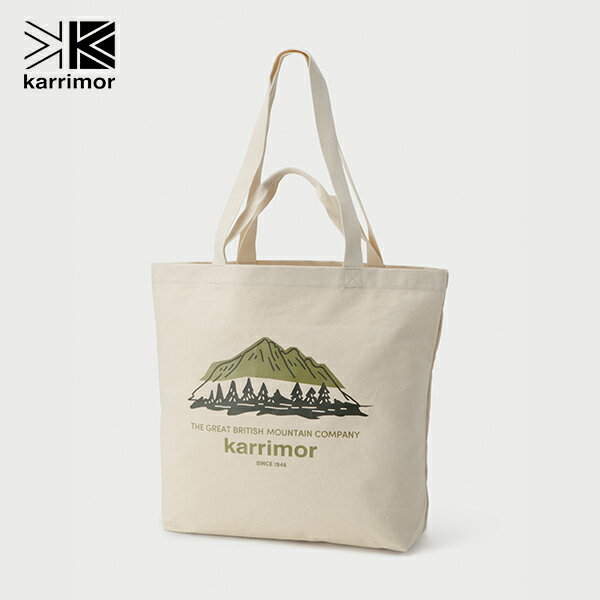 カリマー トートバッグ ベンネビスコットントート karrimor 501119-0523 benneviscottontote Coyote×Cinder KAR5011190523