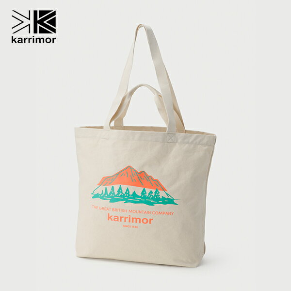 カリマー トートバッグ ベンネビスコットントート karrimor 501119-2101 benneviscottontote Vermilion×BlueGreen KAR5011192101