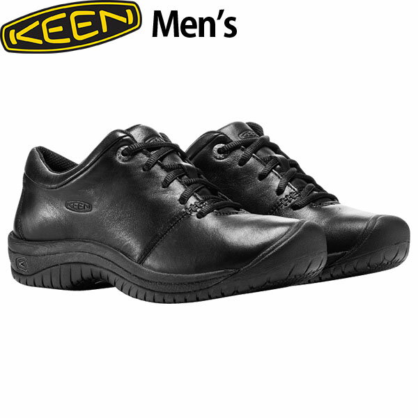 キーン ワークシューズ レディース ピーティーシー オックスフォード KEEN WOMEN PTC OXFORD BLACK KEE1006999