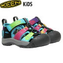 KEEN L[ T_ LbY gbc xr[ j[|[g GC`c[ KID TOTS NEWPORT H2 RainbowTieDye KEE1021495