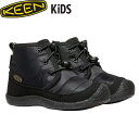 L[ LbY nEU[ c[ `bJ EH[^[v[t KEEN CHILDREN HOWSER II CHUKKA WP BLACK~BLACK KEE1025516