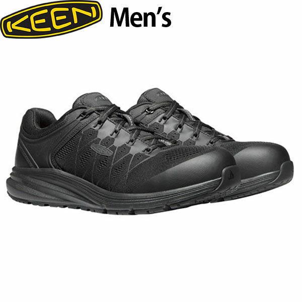 キーン ワークシューズ メンズ ヴィスタ エナジー KEEN MEN VISTA ENERGY BLACK×RAVEN KEE1024586