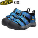 【2点以上購入で最大P10倍 要エントリー】キーン サンダル キッズ ニューポート エイチツー KEEN TOTS NEWPORT H2 AUSTERN×BLACK KEE1027150