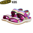 L[ T_ LbY G obNXgbv KEEN YOUTH ELLE BACKSTRAP RAINBOW~FESTIVALFUCHSIA KEE1027308