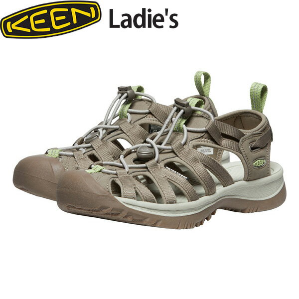 キーン サンダル レディース ウィスパー KEEN WOMEN WHISPER TIMBERWOLF×TARRAGON KEE1027365