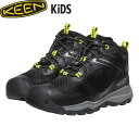 L[ V[Y LbY f ~bh EH[^[v[t h KEEN YOUTH WANDURO MID WP BLACK~SILVER KEE1027898