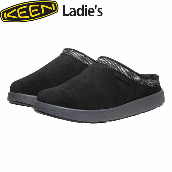 エル キーン シューズ レディース エル ミュール スエード KEEN WOMEN ELLE MULE SUEDE BLACK×MAGNET KEE1027935