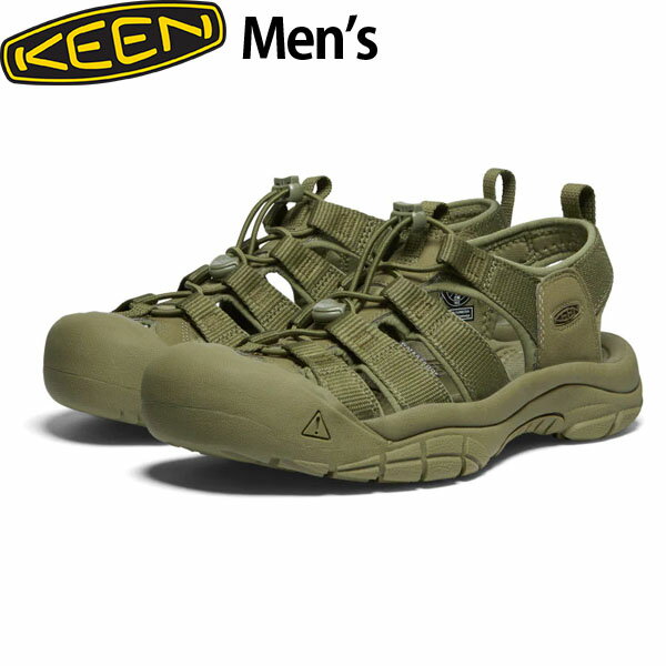 キーン KEEN メンズ 靴 ニューポート エイチツー サンダル NEWPORT H2 Men Monochrome/Olive Drab 速乾 軽量 抗菌防臭 KEE1027124