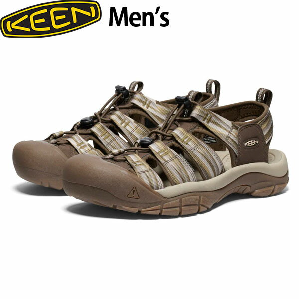 キーン KEEN メンズ 靴 ニューポート エイチツー サンダル NEWPORT H2 Men Martini Olive/Prism 速乾 ..