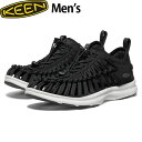 キーン KEEN メンズ 靴 ユニーク オースリー スニーカー サンダル UNEEK O3 Men Black/Star White 抗菌防臭 KEE1028673