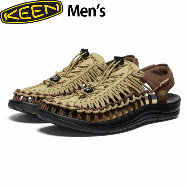 キーン KEEN メンズ 靴 ユニーク サンダル UNEEK Men Khaki/Dark Earth 抗菌防臭 KEE1028866