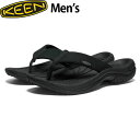 キーン KEEN メンズ 靴 コナ フリップ ティージー サンダル KONA FLIP TG Men Black/Steel Grey 軽量 速乾 KEE1029144