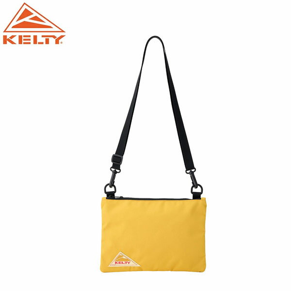 KELTY ケルティ ショルダーバッグ ES FLAT POUCH S Mustard バッグ カジュアル 普段使い 3259270626 KEL4570176637349