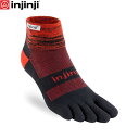 injinji インジンジ トレイルミッドウェイトミニクルー メテオ（MET） 5本指ソックス 靴下 アウトドア トレイルランニング 213130 INJ213130MET