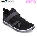 ゼロシューズ XEROSHOES レディース トレーニングシューズ スニーカー W's フォルツァトレーナー ブラックアスファルト フィットネス FTW-BLA...