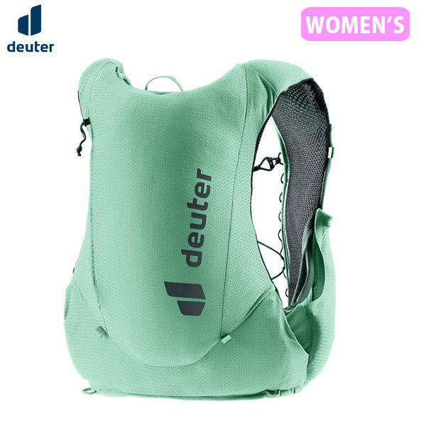 ドイター deuter レディース 女性用 ランニングベスト デイパック トレイク 5 M（SL） スペアミント×シーグリーン トレラン 軽量 D3101024 DEU310102422935