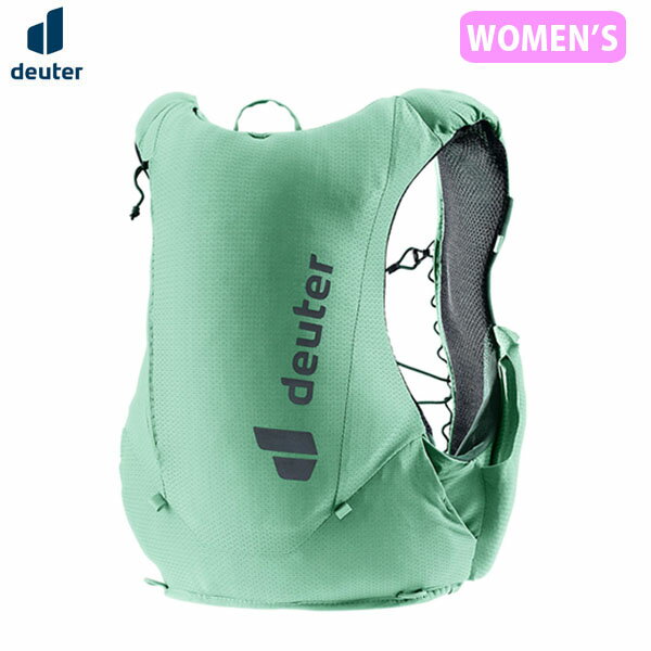 ドイター deuter レディース 女性用 ランニングベスト デイパック トレイク 9 S（SL） スペアミント×シーグリーン トレラン 軽量 D3101224 DEU310122422934