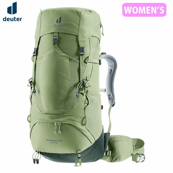 ドイター deuter レディース 女性用 リュック バックパック エアコンタクトライト35 ＋10SL グローブ×アイビー 登山 ハイキング D3340023 DEU33400231214