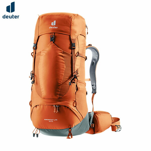 deuter ドイター エアコンタクトライト 40 + 10 チェスナッツ ティール バックパック リュック 登山 ハイキング 背面調整 縦走 D3340123-9319 DEU33401239319