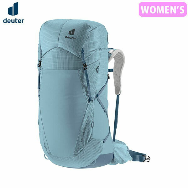 deuter ドイター エアコンタクト ウルトラ 45+5 SL ダスク アトランティック バックパック リュック 登山 45L 50L レディース D3360022-1376 DEU33600221376