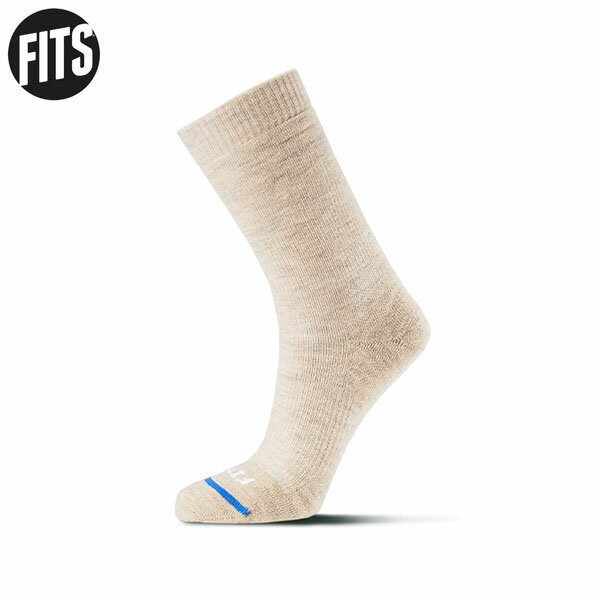FITS フィッツ ミディアムハイカークルー ストーン 中厚 靴下 ソックス アウトドア ハイキング トレッキング F1001 F1001261