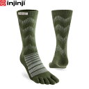 インジンジ injinji アウトドア MW クルー ウール フォレスト 223670 五本指ソックス 靴下 アウトドア メンズ レディース INJ223670...