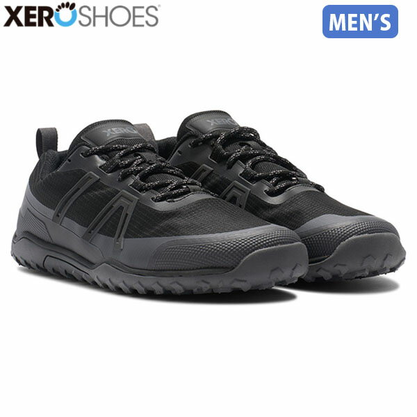 ゼロシューズ XEROSHOES レディース 防水 スニーカー M's スクランブラートレイルロウ WP ブラックアスファルト ランニング アウトドア XERTLXWBKAP