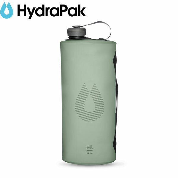 ハイドラパック Hydrapak シーカー 3L スートログリーン ウォーターストレージバッグ 水筒 軽量 キャンプ アウトドア HYDA823S