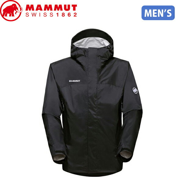 マムート メンズ ハードシェルジャケット 1010-28651 MAMMUT Microlayer 2.0 HS Hooded Jacket AF Men black MAM1010286510001
