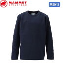 マムート メンズ スウェット 1014-04970 MAMMUT Dyno 2.0 ML Crew Neck AF Men marine melange MAM1014049705784
