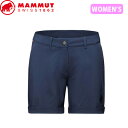 }[g fB[X V[c 1023-00700 MAMMUT Runbold Roll Cuff Shorts Women marine MAM1023007005118