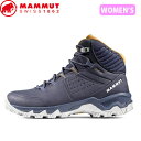 マムート MAMMUT レディース ハイキングシューズ ゴアテックス ビブラム Nova IV Mid GTX Women marine-cheetah 防水透...