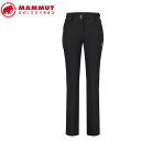 MAMMUT 1021-01010 Utility SO Pants AF Women black Apparel マムート レディース アウトドアパンツ ブラ...
